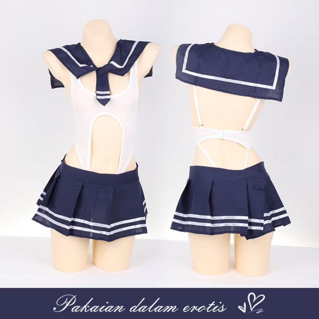 BAJU SET KAMPUS/BAJU LENGERIE SEXY/BANU COSPLAY