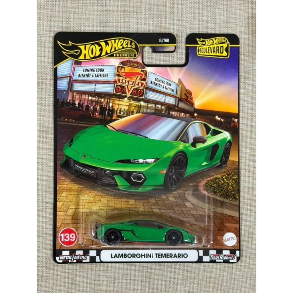 Hotwheels Premium Boulevard Lamborghini Temerario