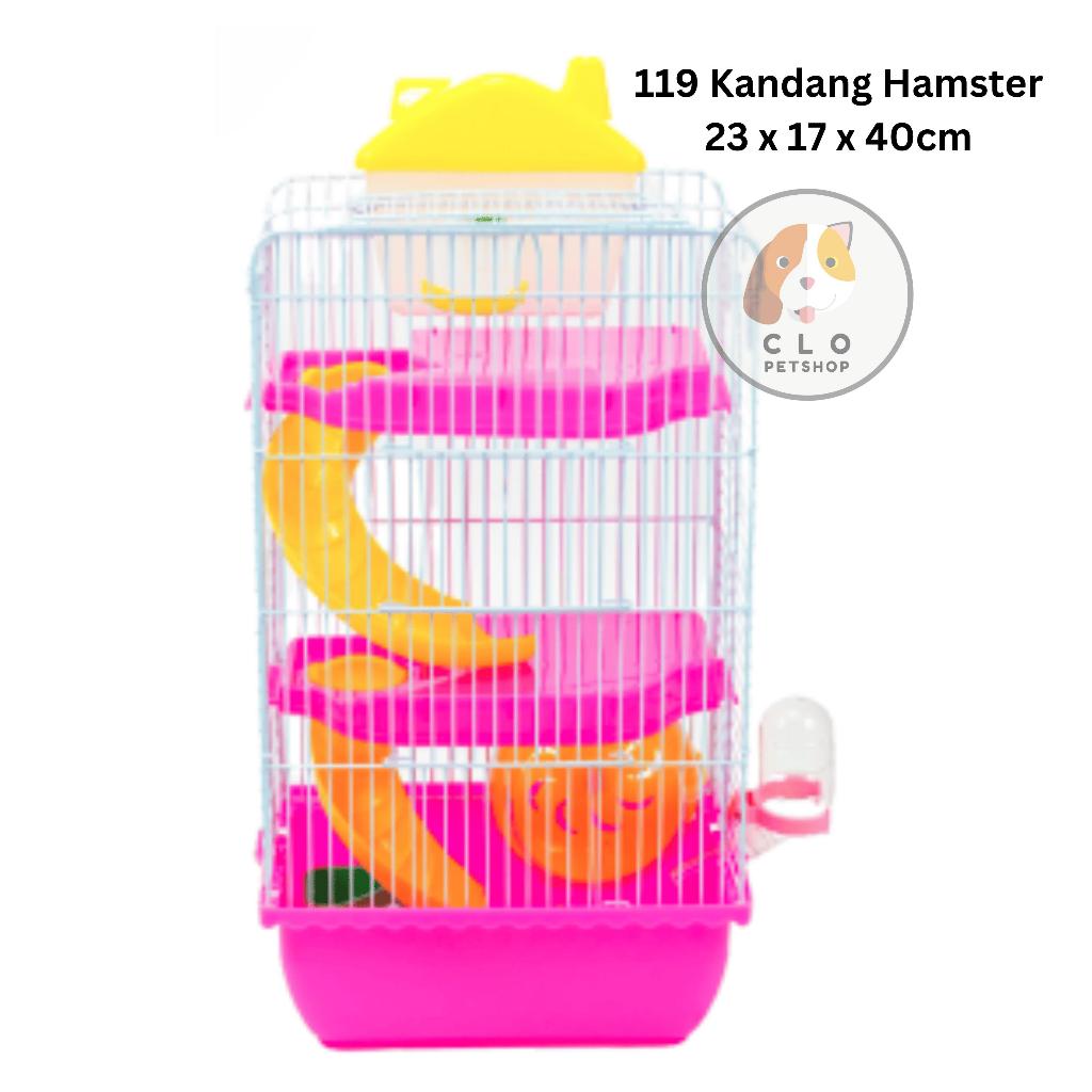 119 SWEET Kandang Hamster Tingkat 3