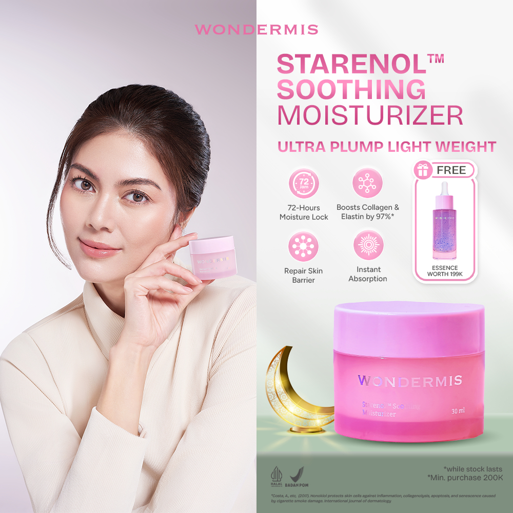 WONDERMIS Starenol™ Soothing Moisturizer 30 ml Skin Barrier Glowing Brightening Whitening Day Cream 