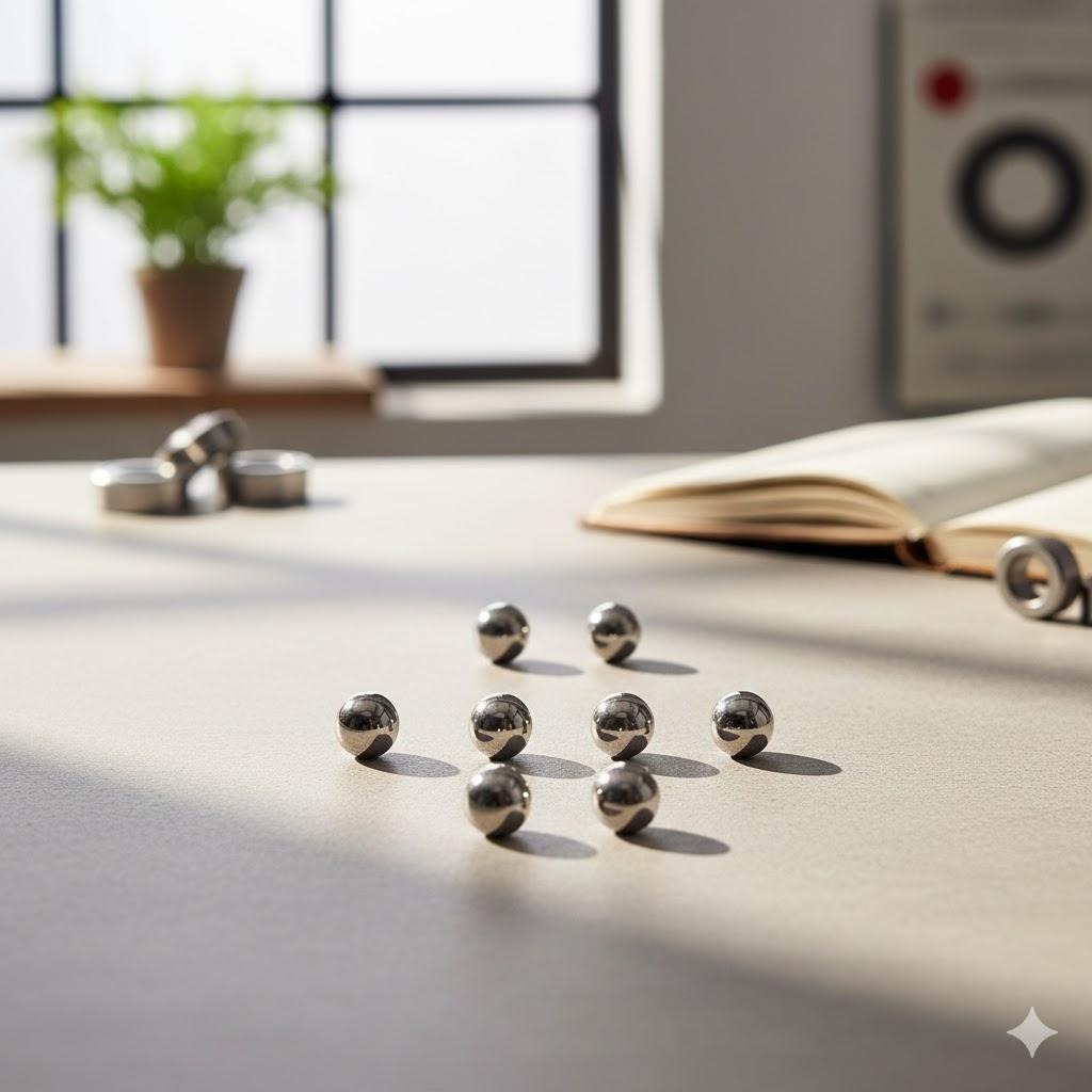 BOLA BEARING STEEL BALL 6.5mm / STEEL BALL BOLA BEARING PER100 PCS