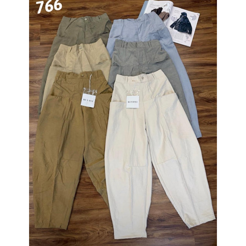 KUYIFEI CELANA Barrel || CELANA PANJANG WANITA IMPORT