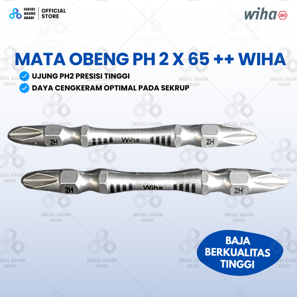 Mata Obeng PH 2 x  65 ++ WIHA