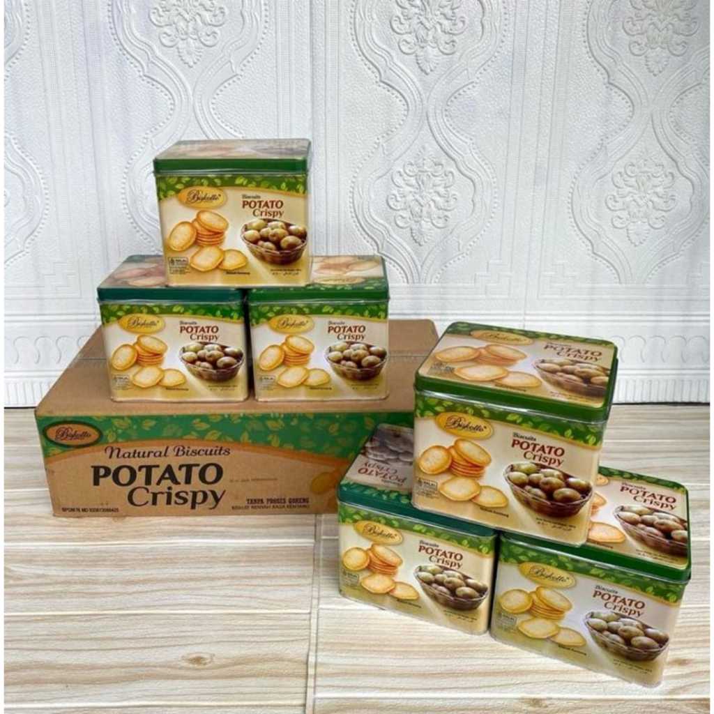 Biskotto Potato Crispy Kaleng