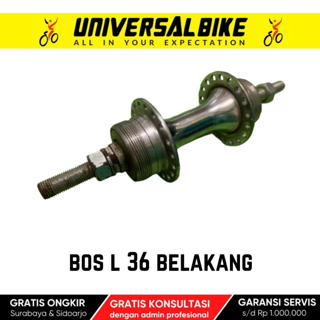 Hub Bos Belakang Lubang 36  Sepeda