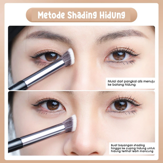 Bylilyus Brush Contour Hidung Brush shading hidung Kuas Make up Hidung kuas BT001