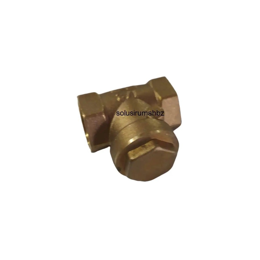 TUSEN GANTUNG KNGN 1/2" HIOSHI(OVS) NON RETURN CHECK VALVE KUNINGAN KLEP TABOK SWING
