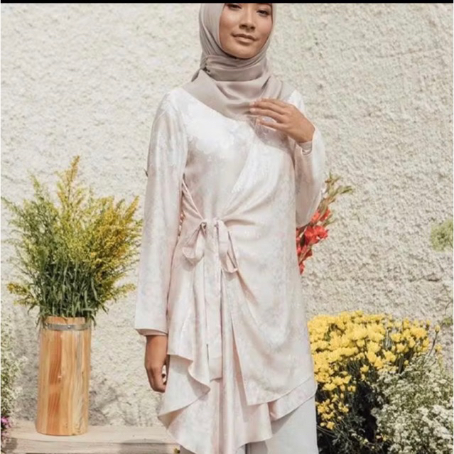 Prelove Poppy Blouse Rose Dust by Wearing Klamby size M