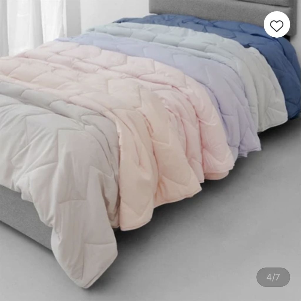MARSHMELLOW  selimut / bedcover microfiber informa 100% microfiber Dotto