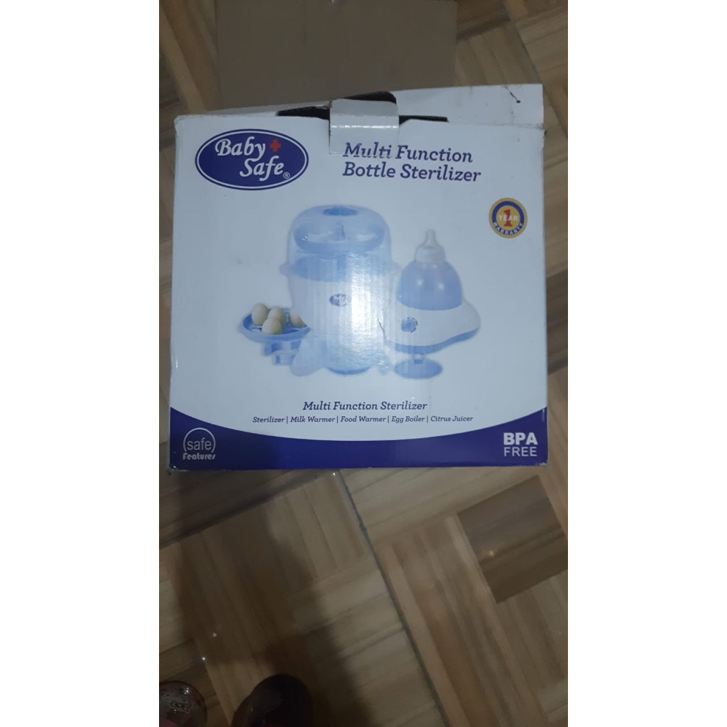 baby safe sterilizer