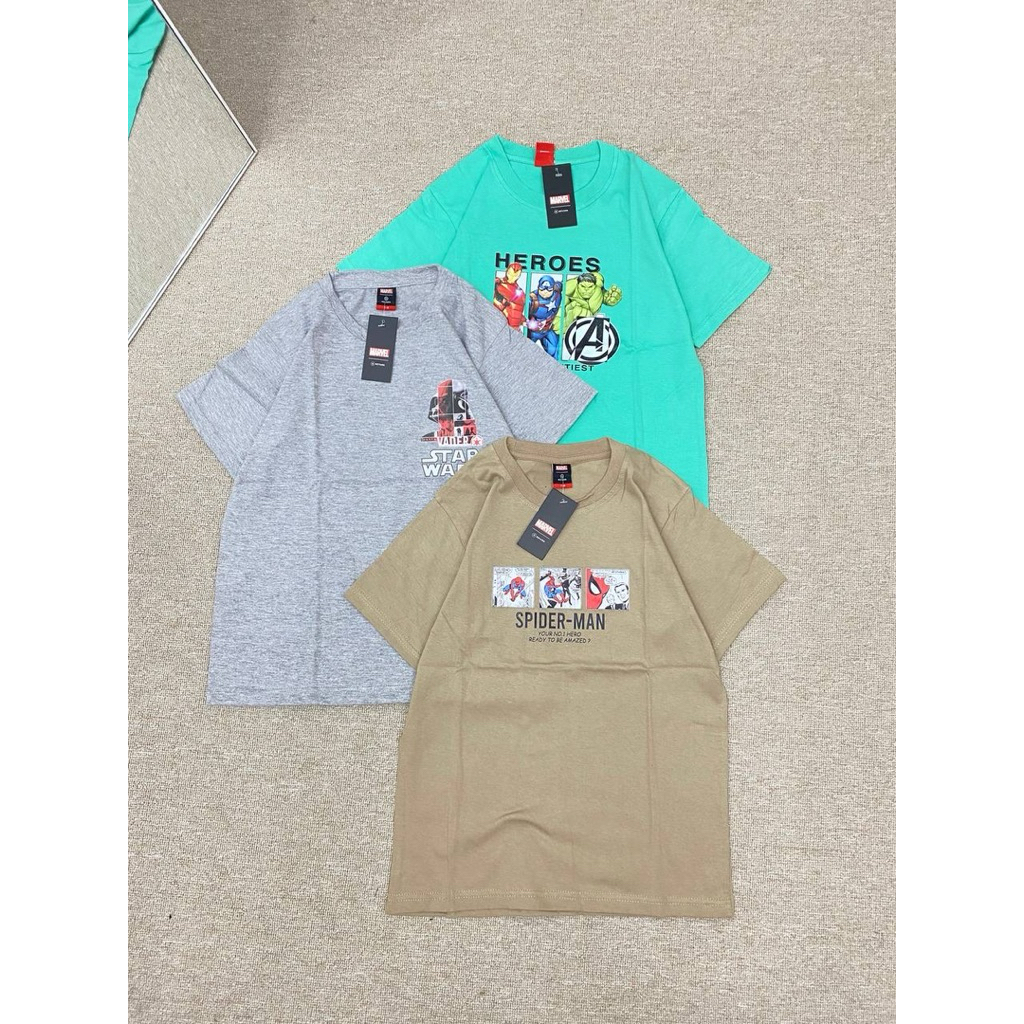 kaos nevada marvel anak