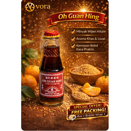 Oh Guan Hing Minyak Wijen 150ml Original | Sesame Oil | Minyak Wijen Hitam Premium
