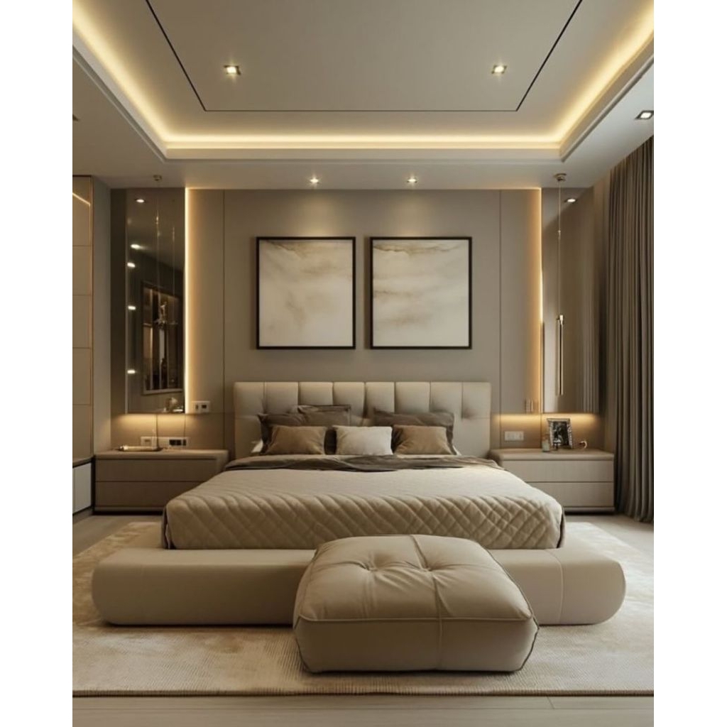 KAMAR SET | KAMAR UTAMA | INTERIOR KAMAR