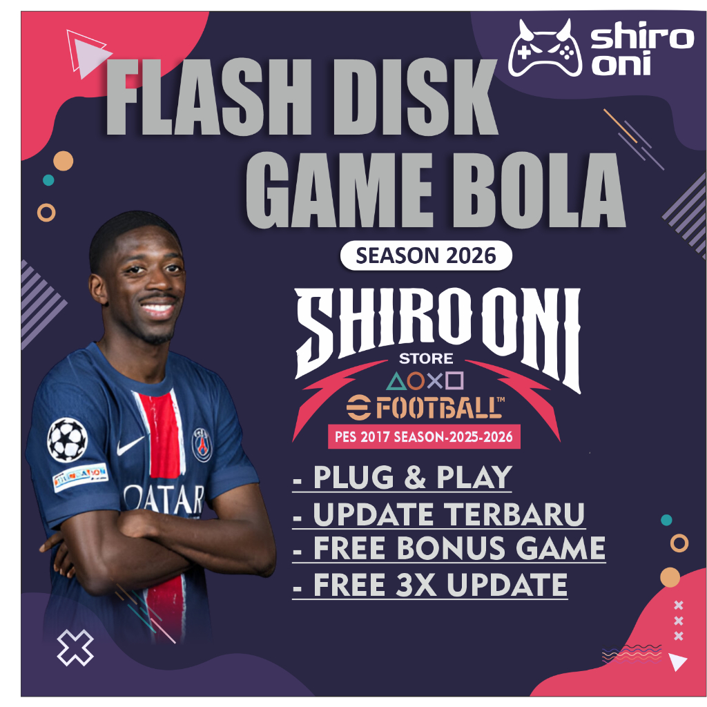 FLASHDISK 64 GB ISI GAME BOLA UPDATE 2026 TAMPILAN GEMBOX PS3
