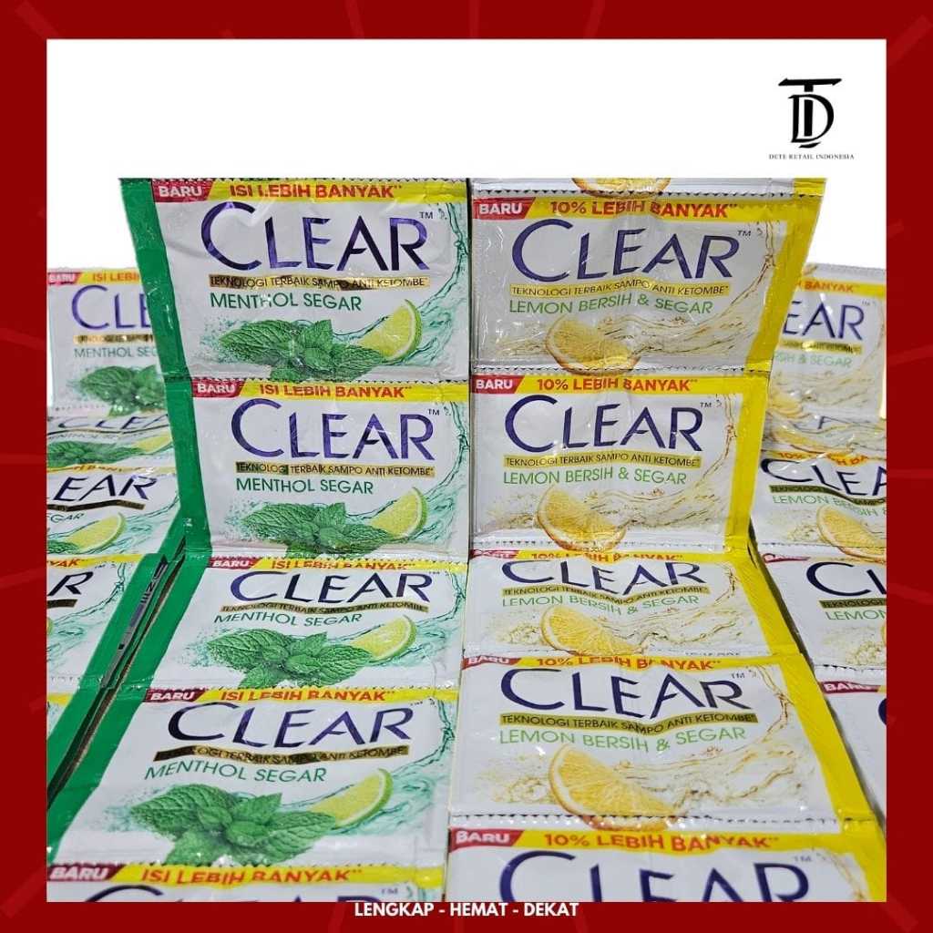 Clear Shampoo Sachet
