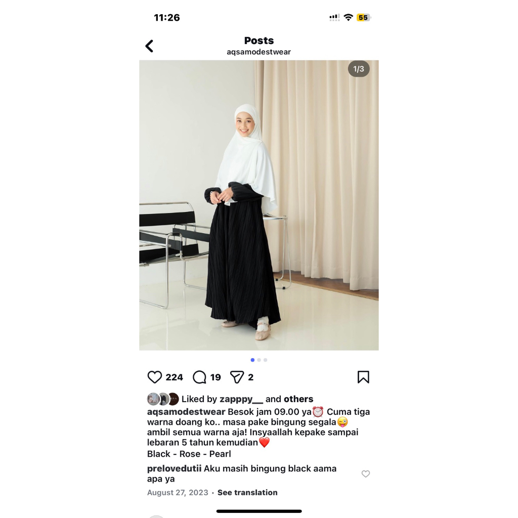 Fleurs Dress Aqsamodestwear