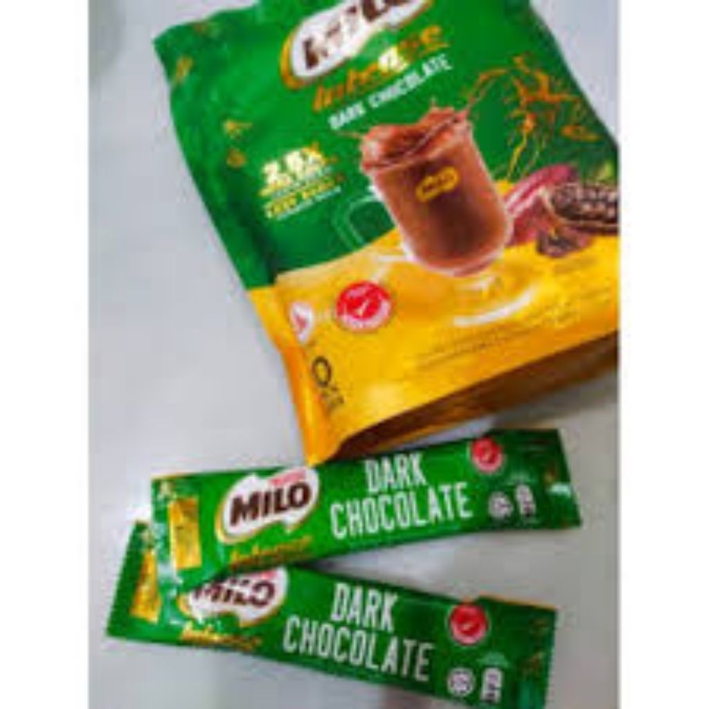 Milo dark chocolate Malaysia susu Milo 1 sachet per pcs