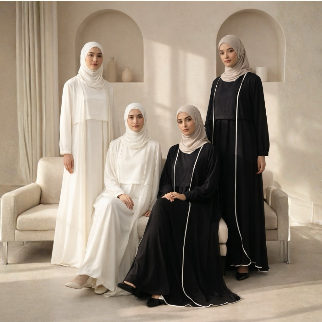 Pastelo Queen Series Gamis Silk