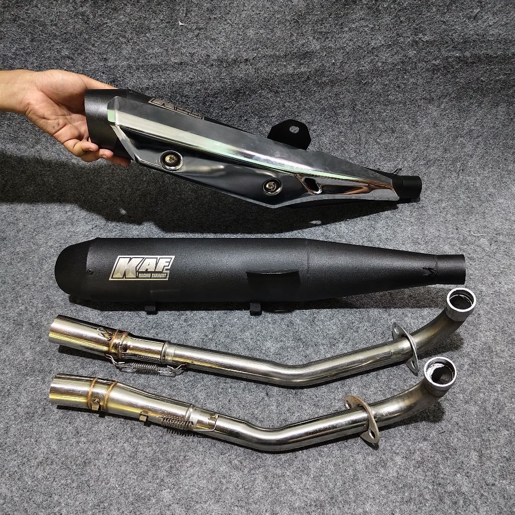 KENALPOT SETANDAR RACING SUPRA X 125 FI kenalpot supra x 125 bobokan adem Kenalpot supra x 125 fi