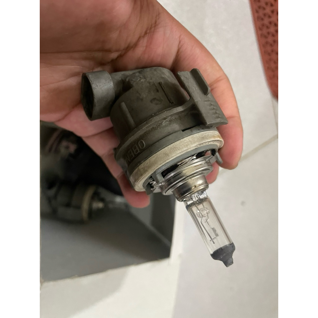 soket + bohlam lampu ori bmw e46