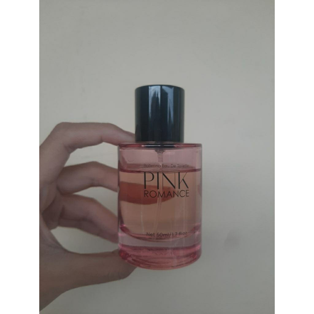 preloved #02 parfum pink romance miniso