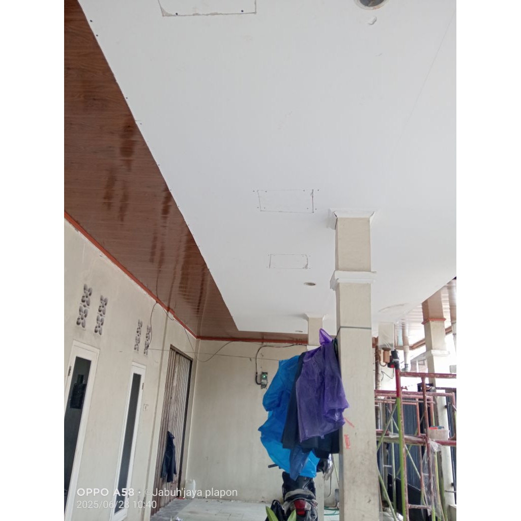 plafon pvc terpasang