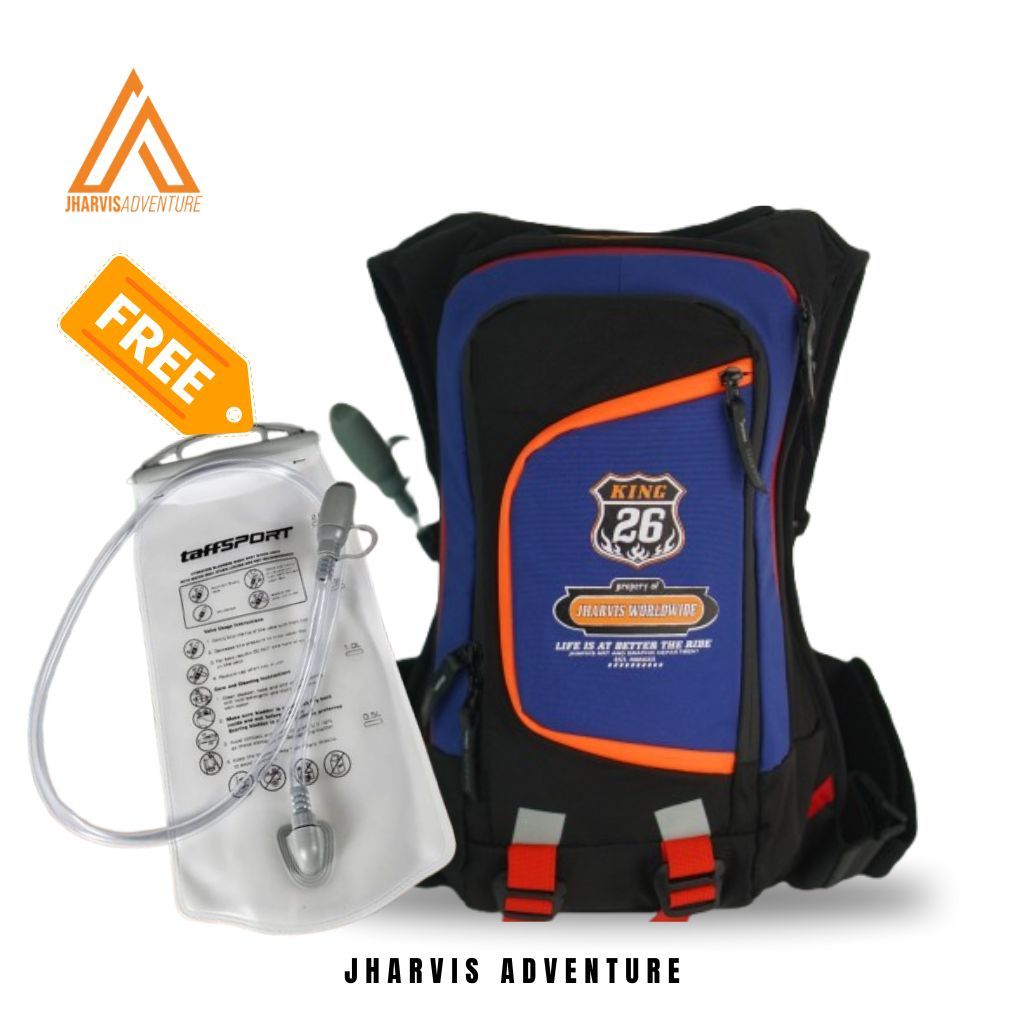 JHARVIS Adventure Tas Trabas Motor Cross Hydropack Trail Anti Guncang Waterproof King-26 Trabas