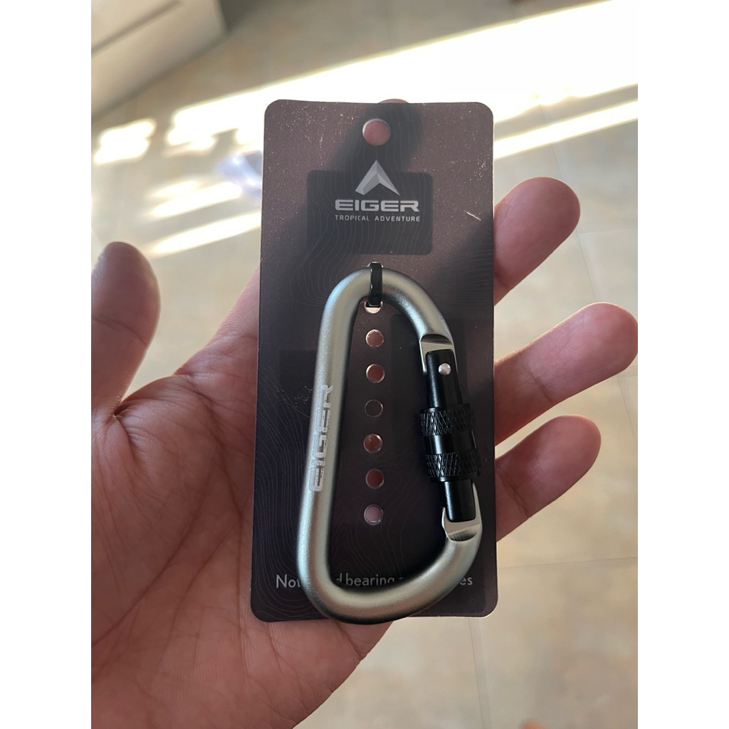 carabiner eiger 8mm original