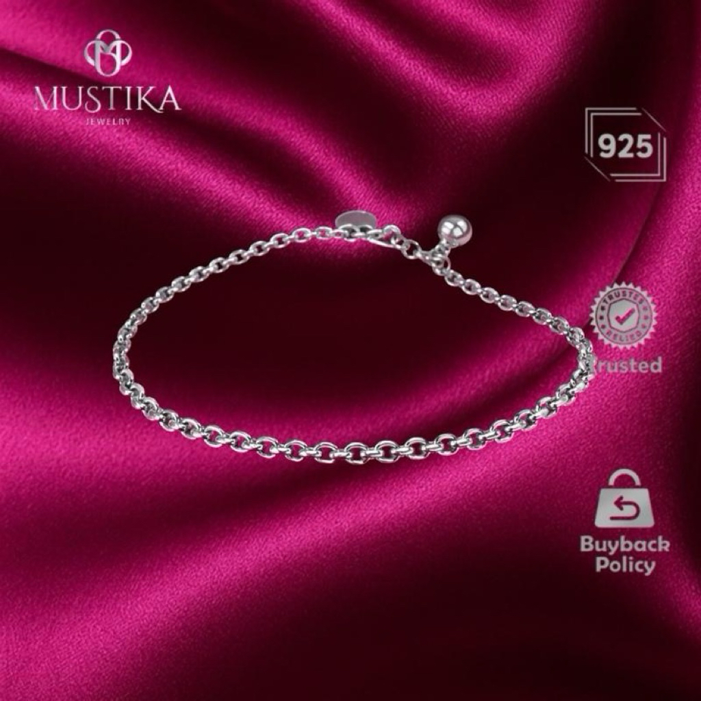 Gelang Rantai Nori Silver Perak 926