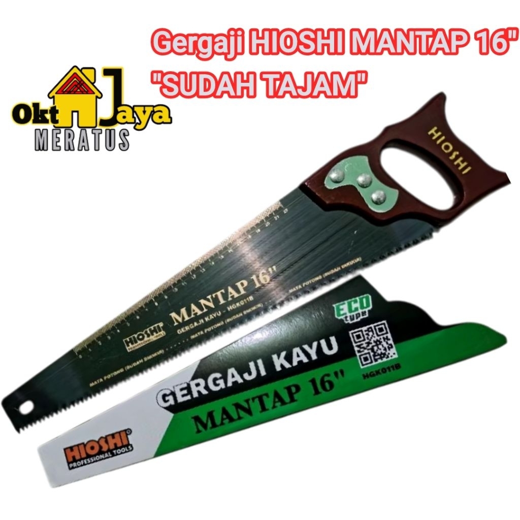 GERGAJI HIOSHI MANTAP 16 SUDAH TAJAM SUDAH KIKIR