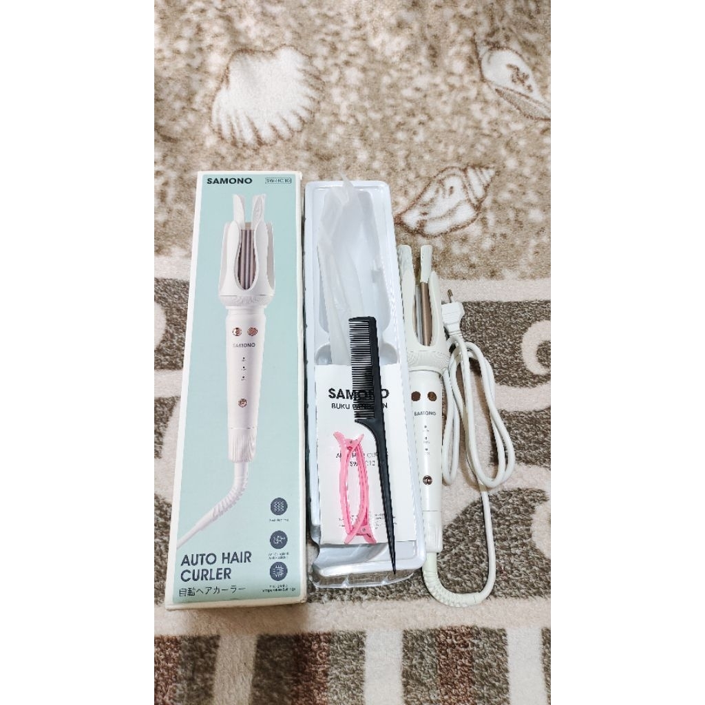 Samono Catokan Curly Otomatis (PRELOVED) / Catokan Curly Otomatis / Catokan Rambut / Catokan Keritin