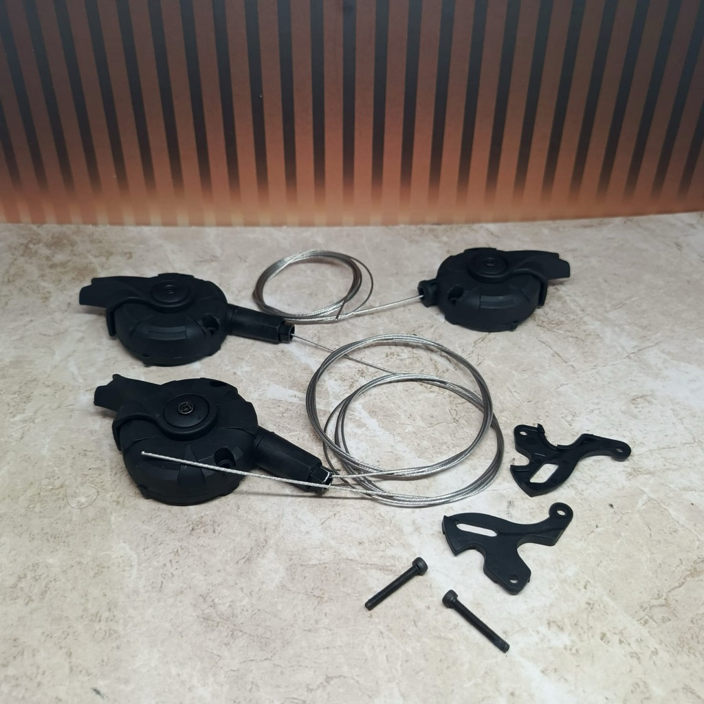Shifter pikes 2/3 speed komplit baut brake lever  per biji