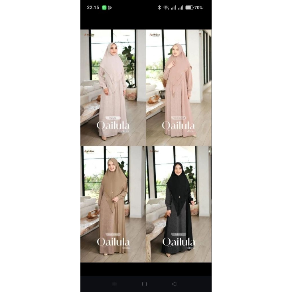 Qailula Dress by Alhijaz