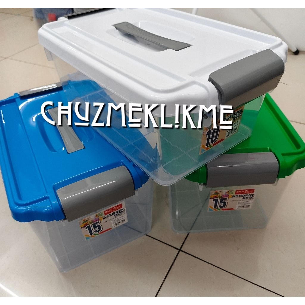 Container box bening 10 liter,15 liter,30 liter,45 liter,55 liter,75 liter,85 liter/Astoria box basi