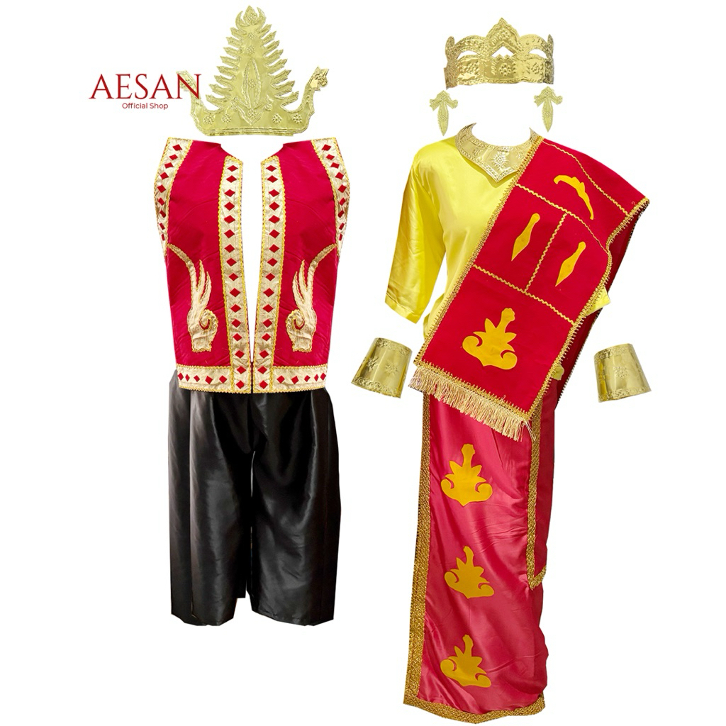 Aesan - Set Pakaian Etnis Pak Pak Nias