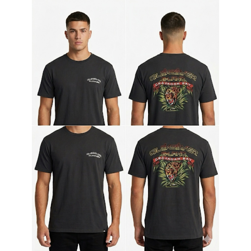 kaos pria Quiksilver original