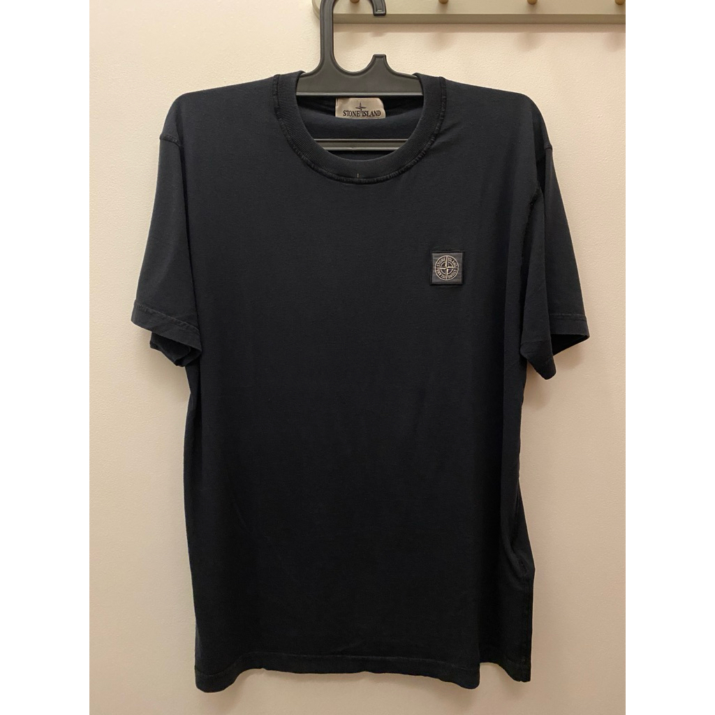 Stone Island Short Sleeve T-Shirt Black SS24 (100% Authentic) Second/Bekas - Size L