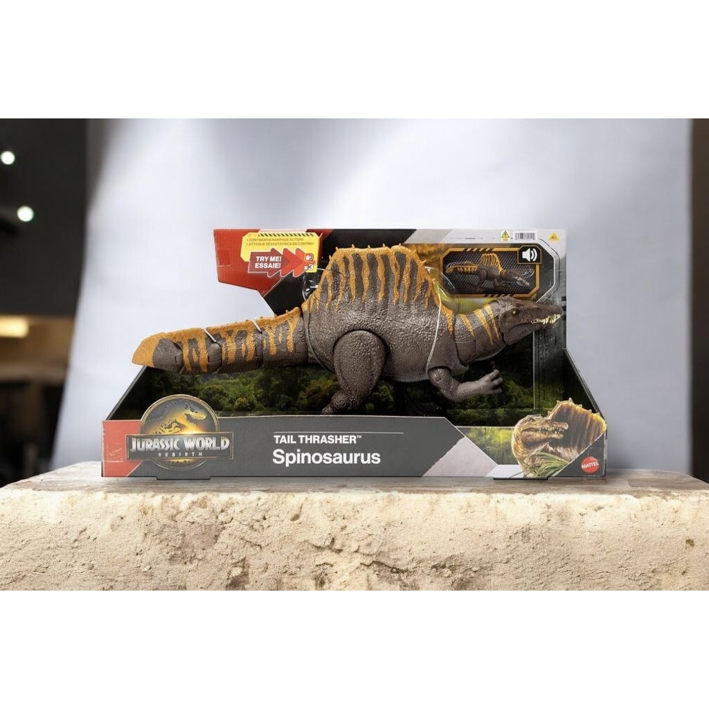 Mainan Dinosaurus Spinosaurus Jurassic World Original Mattel