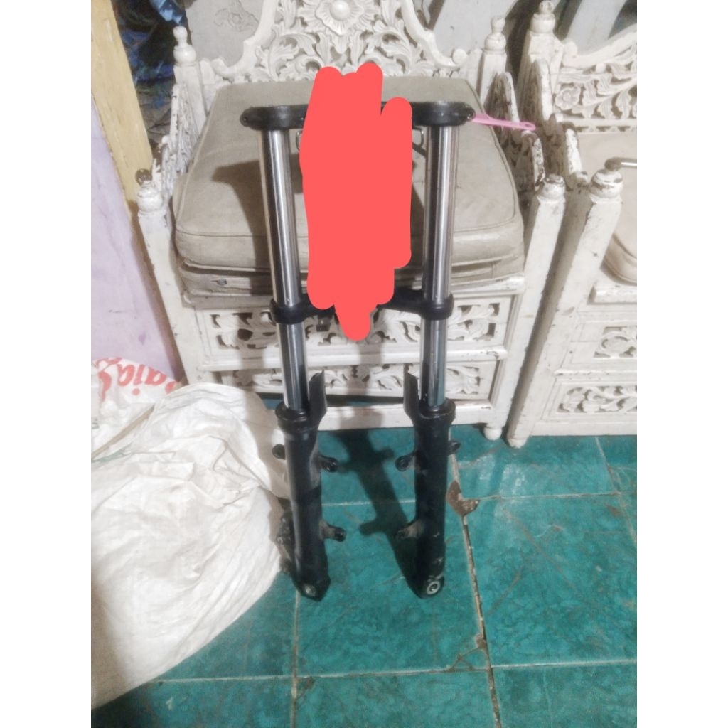 shock depan original ninja 250 fi