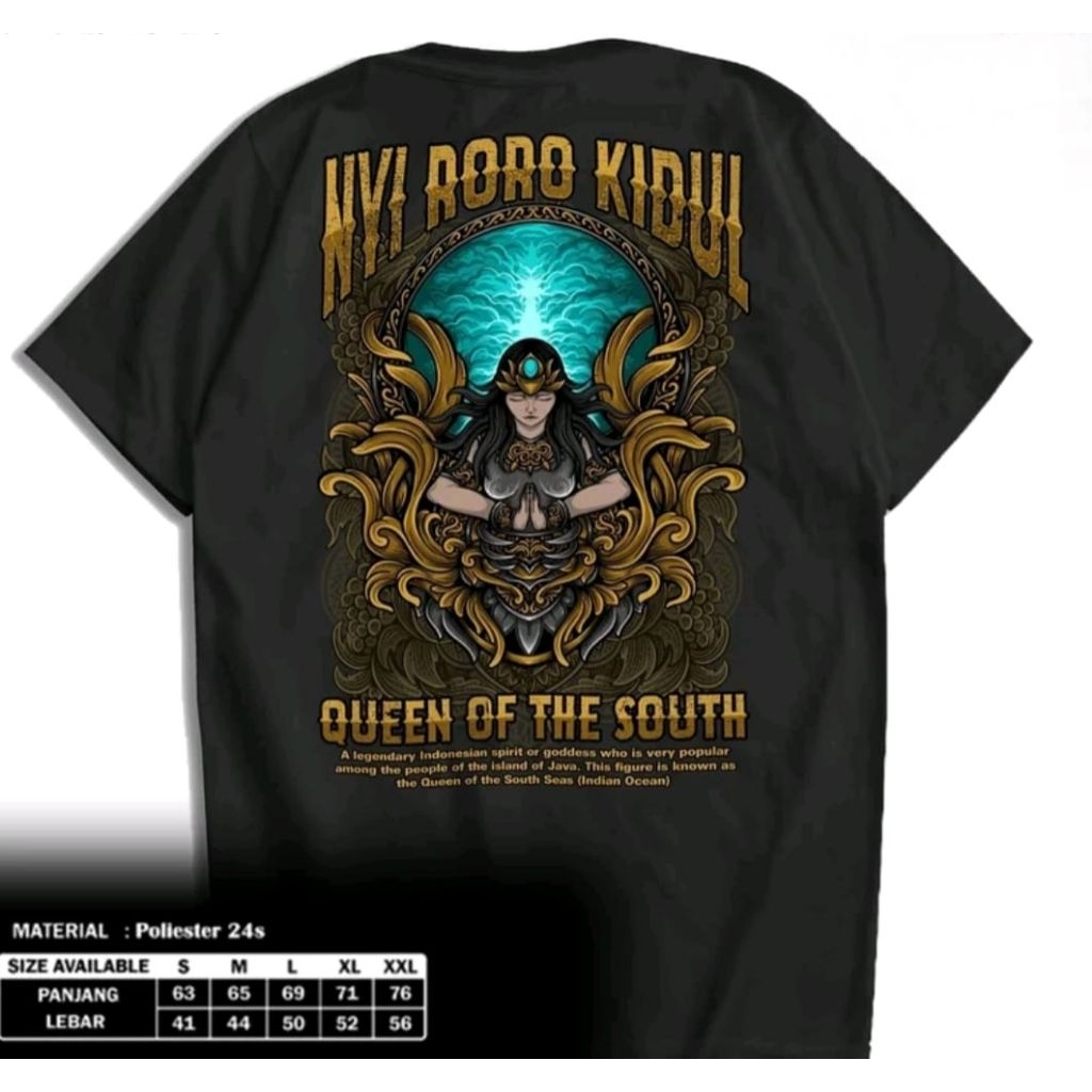 Kaos T-Shirt NYI RORO KIDUL Kaos Distro viral unisex