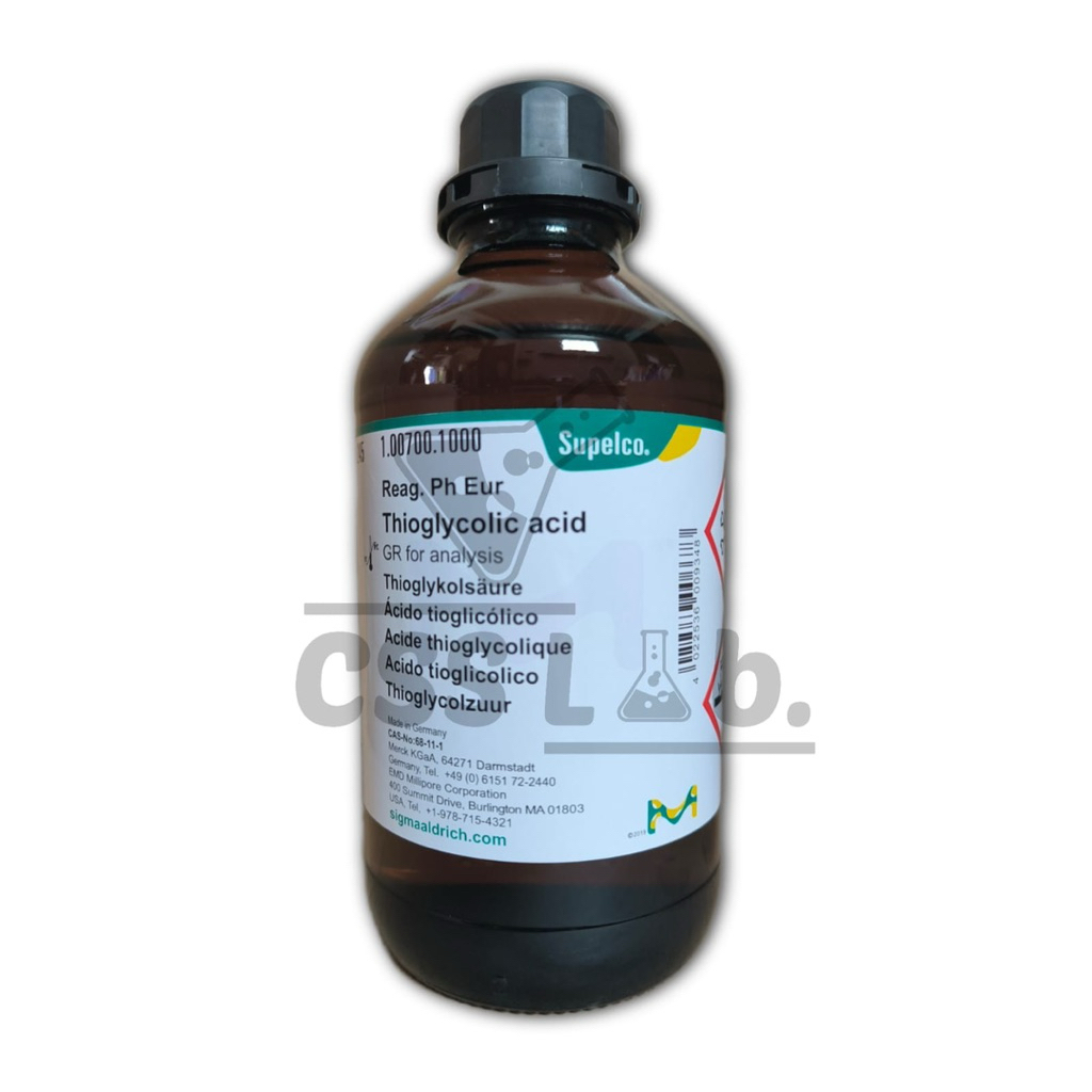 Thioglycolic acid | C2H4O2S | for analysis Merk repack 50ml