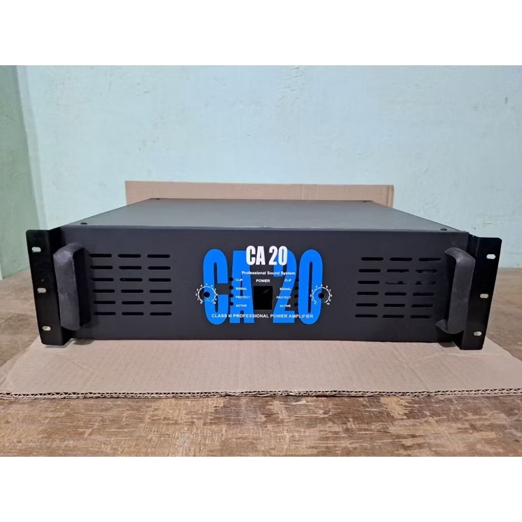 Box Stereo Power Amplifier CA - 20 Series Plat Kaleng Tebal 1 mm * Promo *