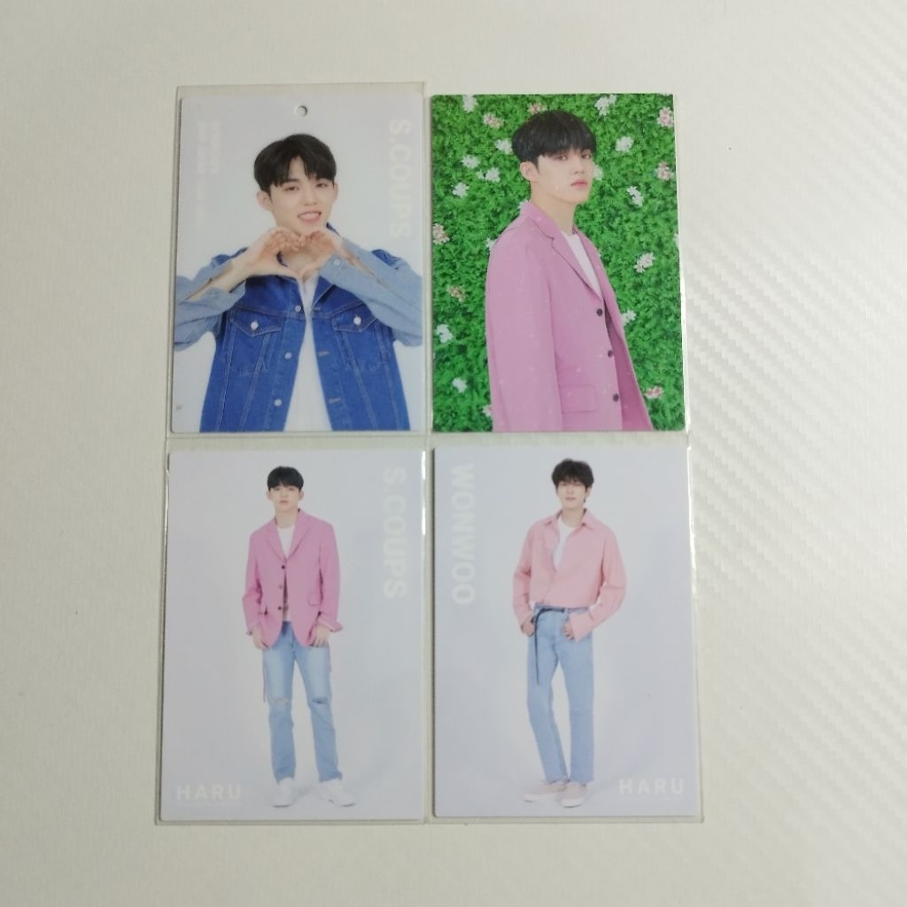 [CLEARANCE SALE] TRADING CARD TC HARU SEVENTEEN JAPAN CONCERT S.COUPS SCOUPS SEUNGCHEOL WONWOO MINGY
