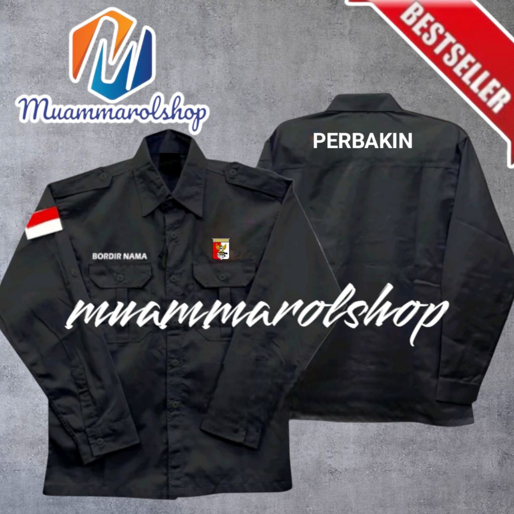 kemeja perbakin persatuan penembak Indonesia