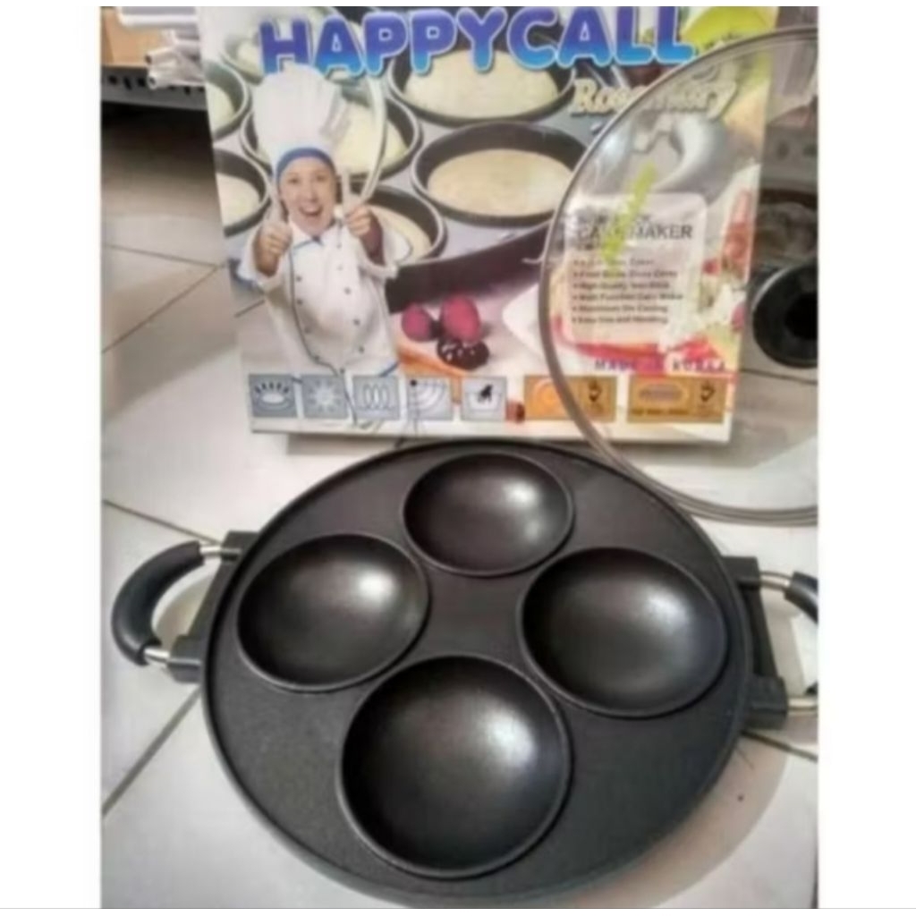 Cetakan kue serabi / surabi HC happy call tebal anti lengket