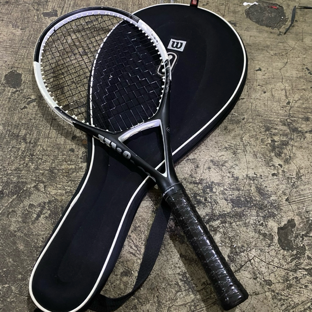 RAKET TENIS WILSON NCODE N6 SECOND LAYAK PAKAI MINUS ADA SEDIKIT PECAH