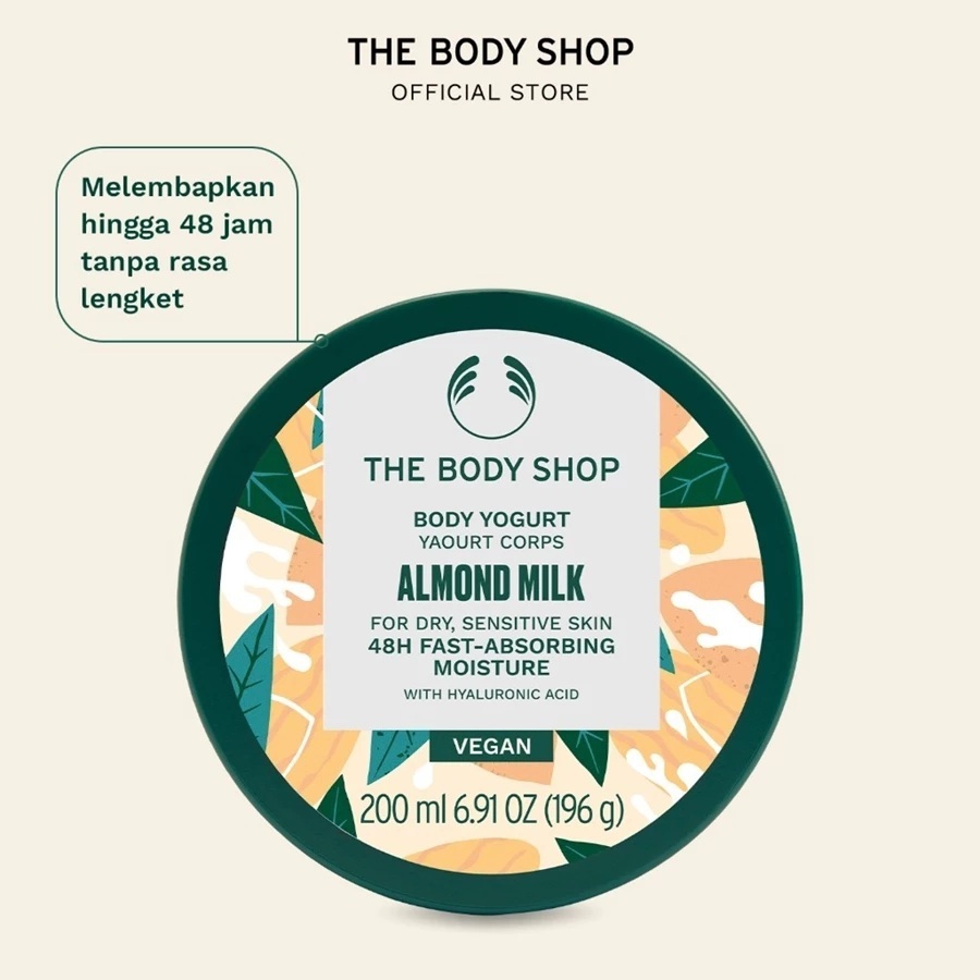The Body Shop Almond Body Yogurt 200ml