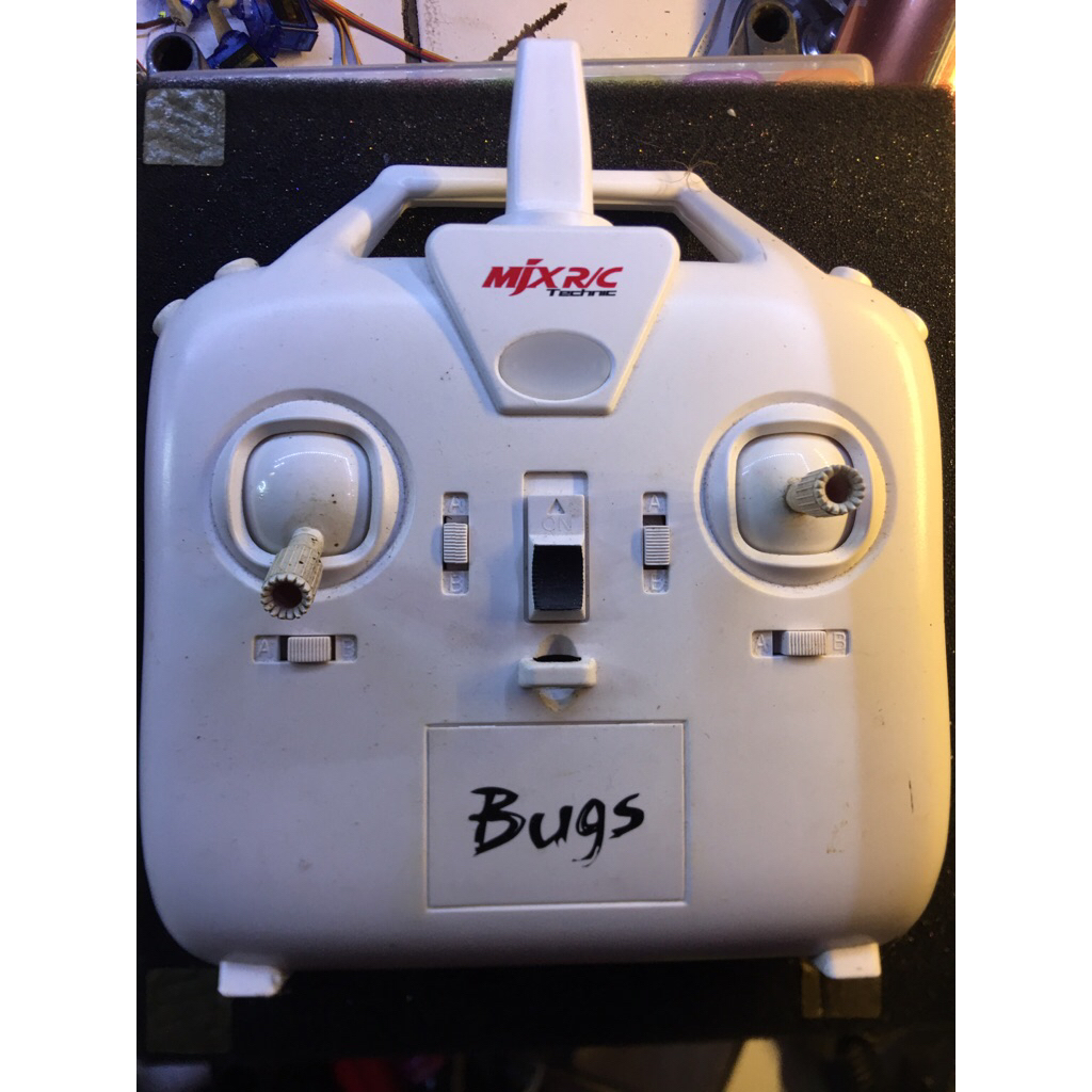 transmiter remot mjx bugs 3 old