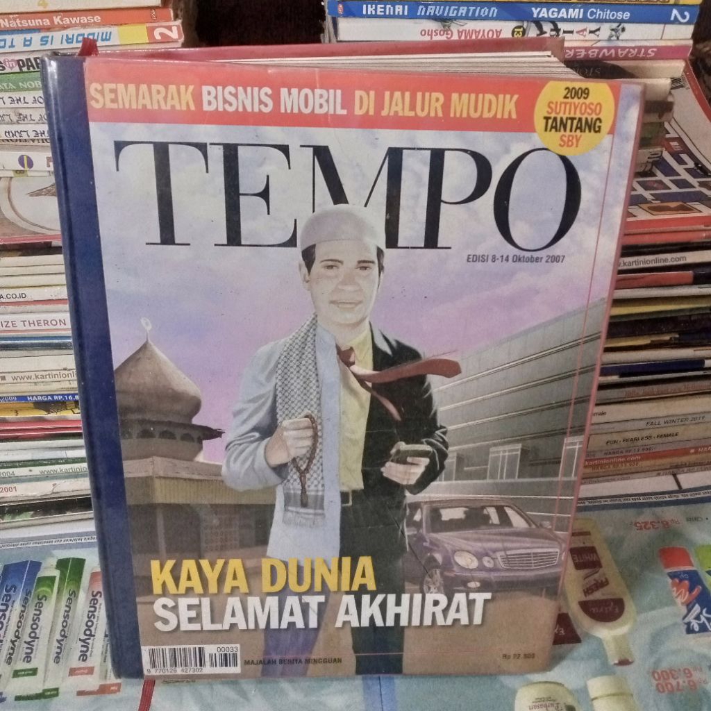 majalah bundel tempo ada edisi khusus edisi Oktober sampai Desember hard cover 2007