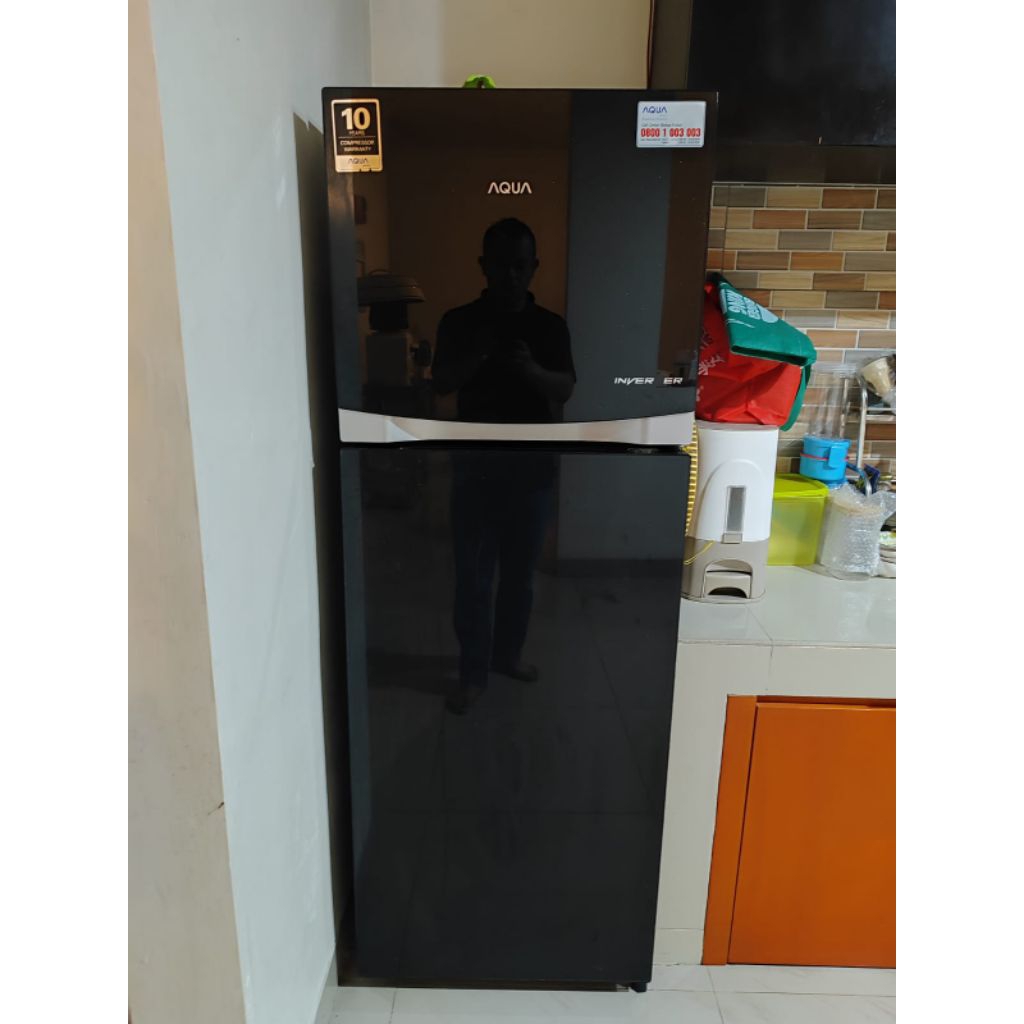 KULKAS SECOND 2 PINTU AQUA INVERTER